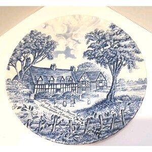 Mary Arden's House Vintage Royal Essex Shakespeare's Country Saucers